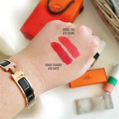 hermes rouge lipstick|hermes lipstick color chart.